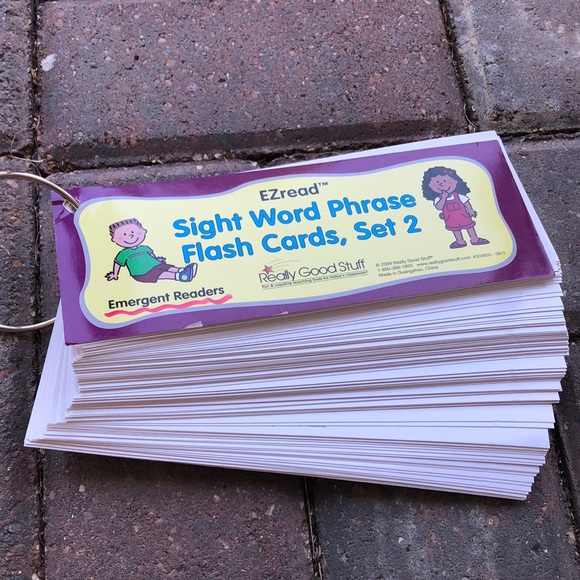 EZread Sight Word Phase Flash Cards Lot of 2 - Picture 2 of 11